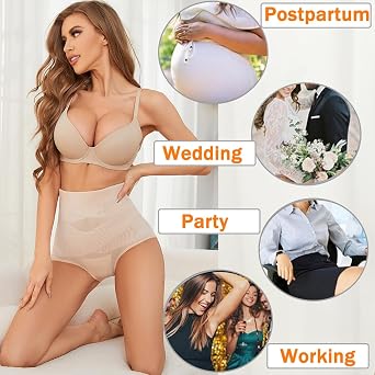 Tummy Control Knickers Shapewear for Women Tummy Control Body Shaper Slimming High Waisted Butt Lifter Pants Shaping Underwear