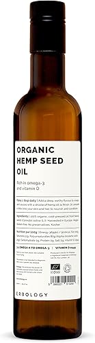 Miniatura 10 de Erbology Aceite de nuez orgánico de 8.5 onzas líquidas - Presionado en frío - Apoya la salud cognitiva - Directo de la granja - Sin OMG - Sin