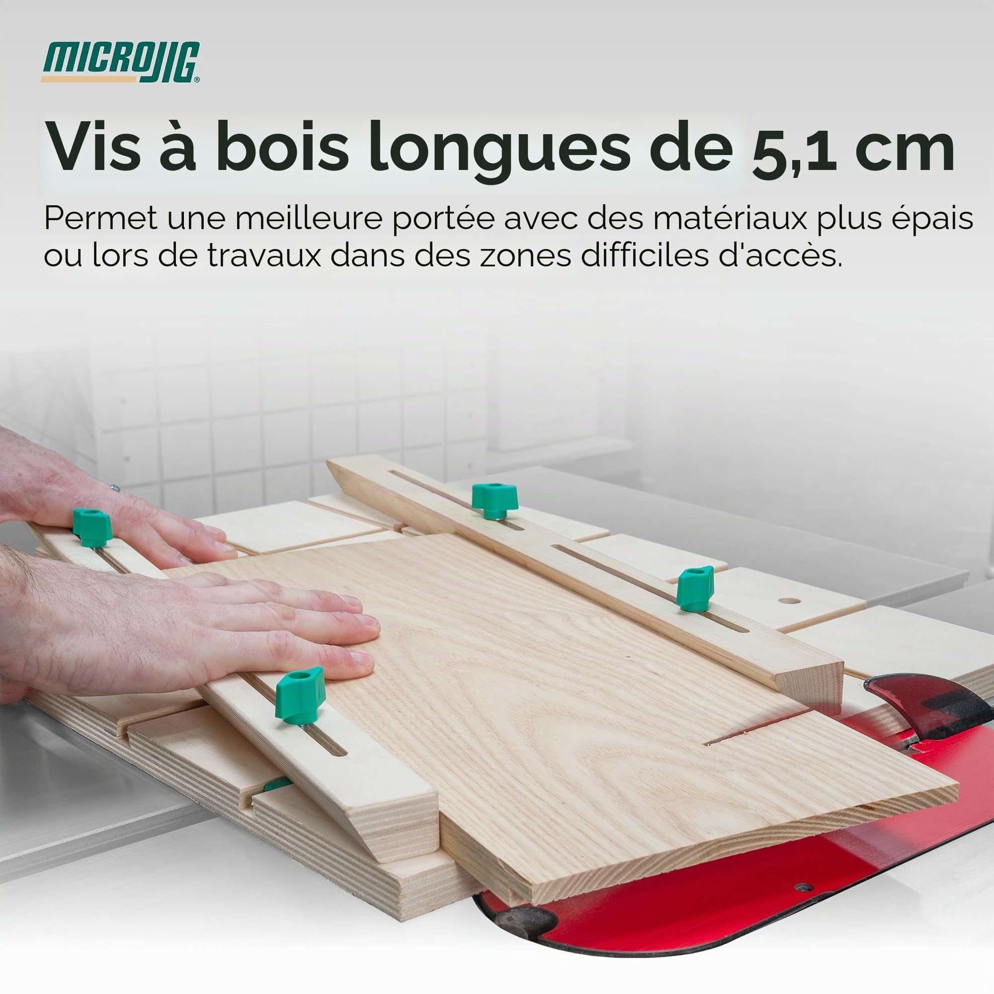 Microjig Matchfit DV-HK4.5K2-VP Quincaillerie à queue d'aronde 2.0