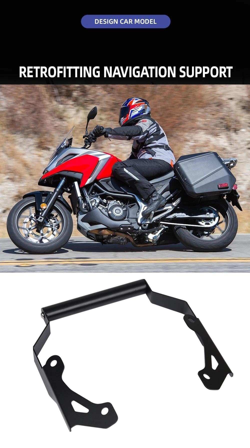 Motocicleta Soporte Movil Soporte GPS Soporte para Teléfono Inteligente Motocicleta Placa Navegación GPS para NC750X NC750 NC 750 X 750X para DCT 2021 2022