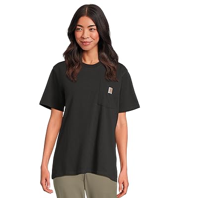 Carhartt WK87 Workwear Pocket Short Sleeve T Shirt Women