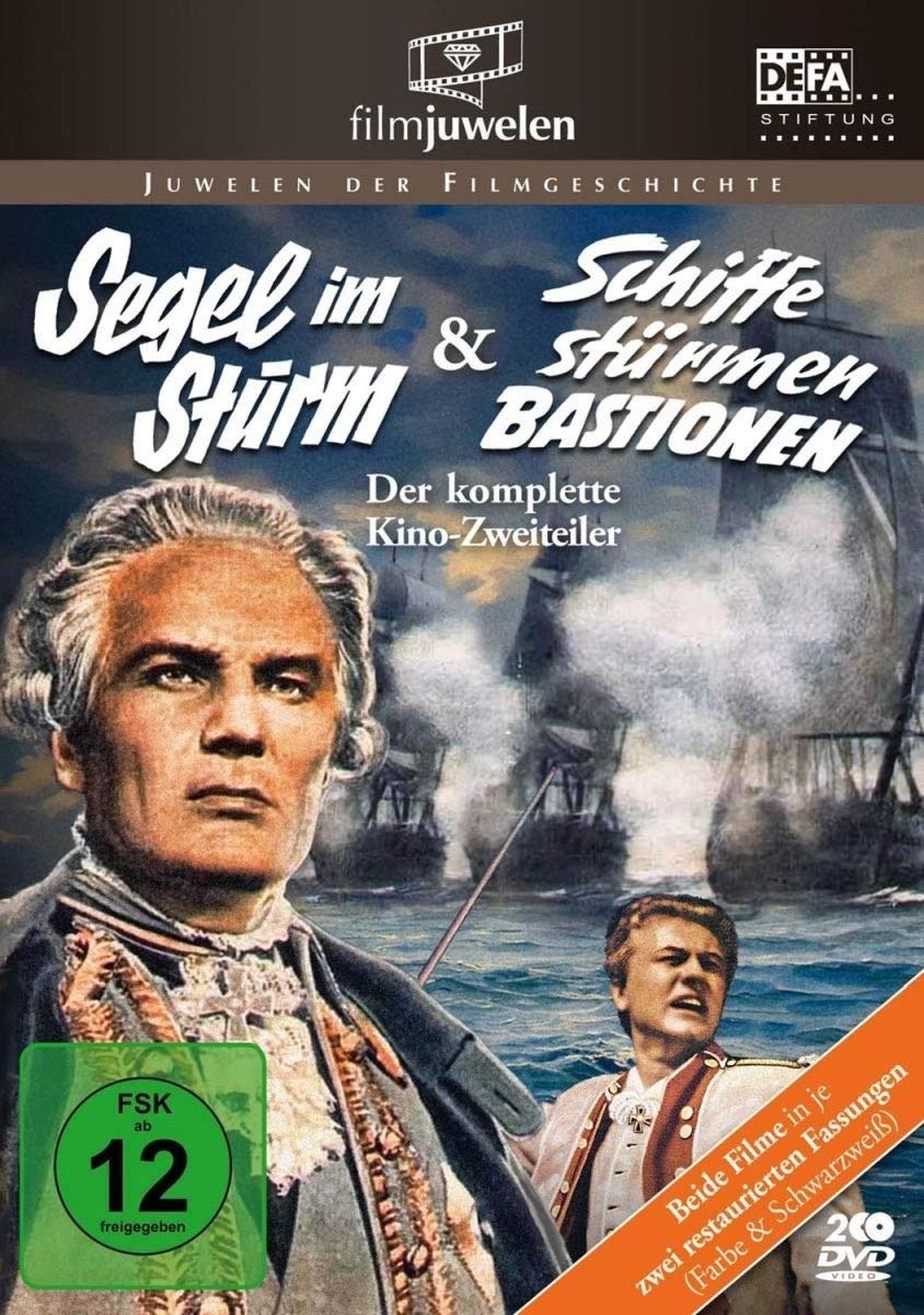 Caja doble DVD Segel im Sturm y Schiffe stürmen Bastionen para amantes del cine bélico de época