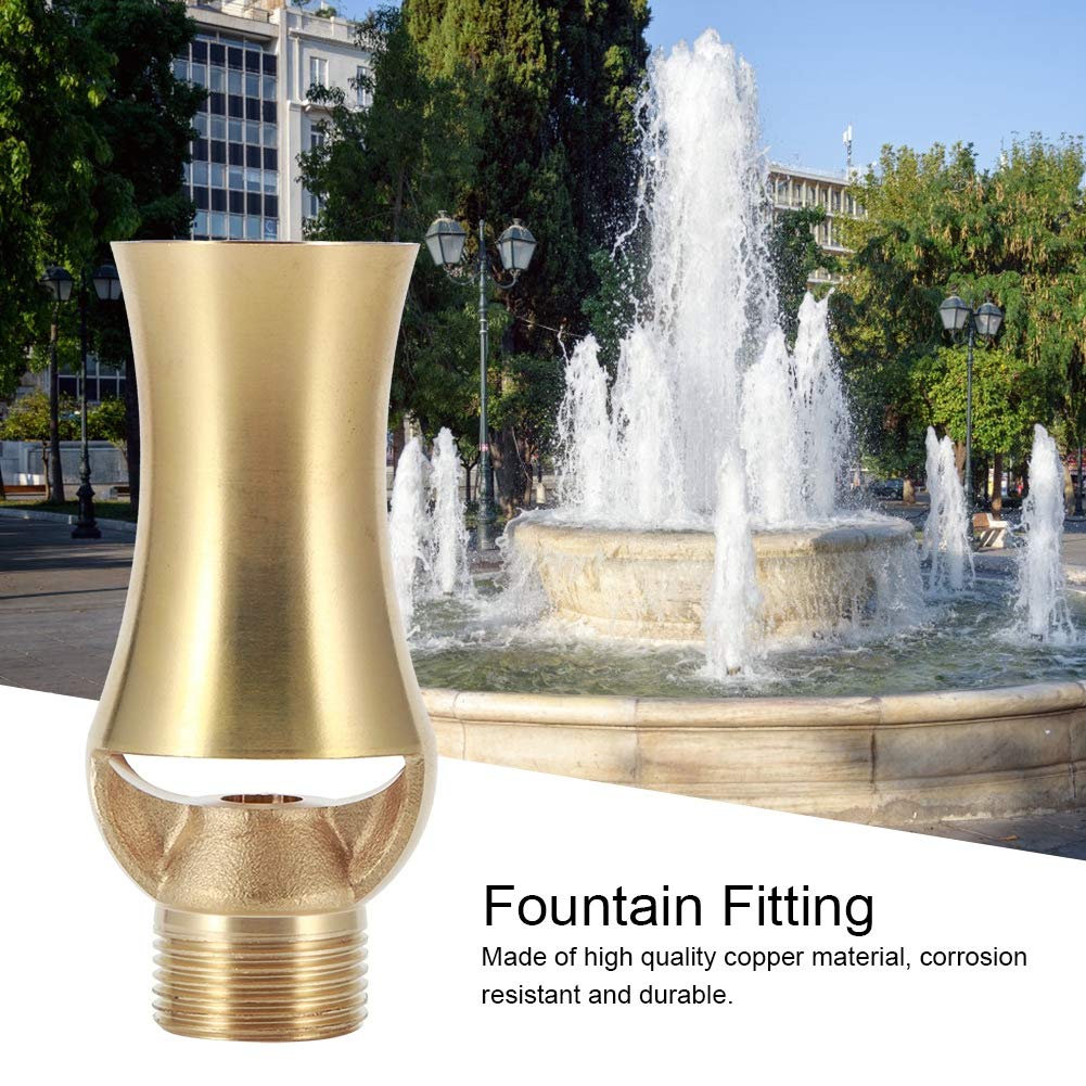 Omabeta Ugello per Fontana Durevole Installazione Facile Spruzzatore per Fontana Regolabile Facile da Usare per irrigatori da Giardino Fontane d'Acqua Fontane paesaggistiche