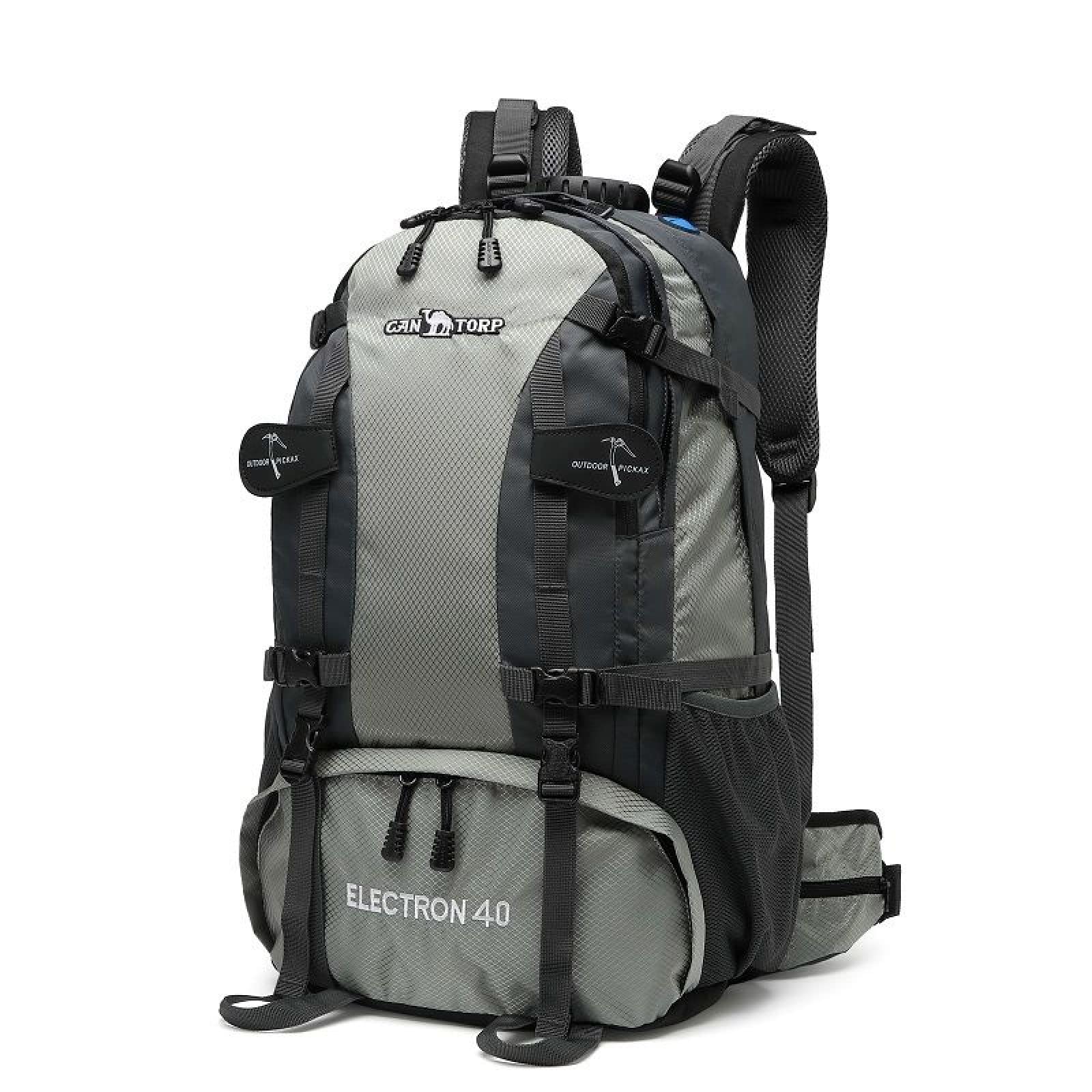 Outdoorowa torba alpinistyczna, plecak męski, plecak damski, duża pojemność, torba podróżna zapobiegająca rozpryskiwaniu, 40 l