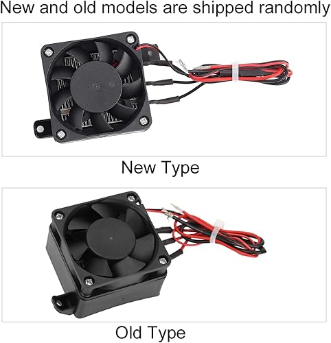 Miniatura 3 de Calentador de termistor con ventilador, ventilador de calentador de aire de 110 V, mini calefacción de aire termistor PTC, termistor PTC, piezas de
