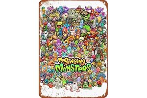 Kids My Singing Monsters: Monster Medley 8 Royal Blue Poster Aluminum Plaque Sign