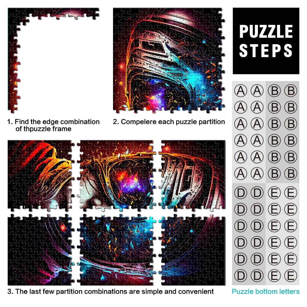 Puzzle 2000 pezzi per adulti, puzzle viso dei mille mondi, gioco educativo per famiglie, miglior regalo, 27,56 "x 39,37"