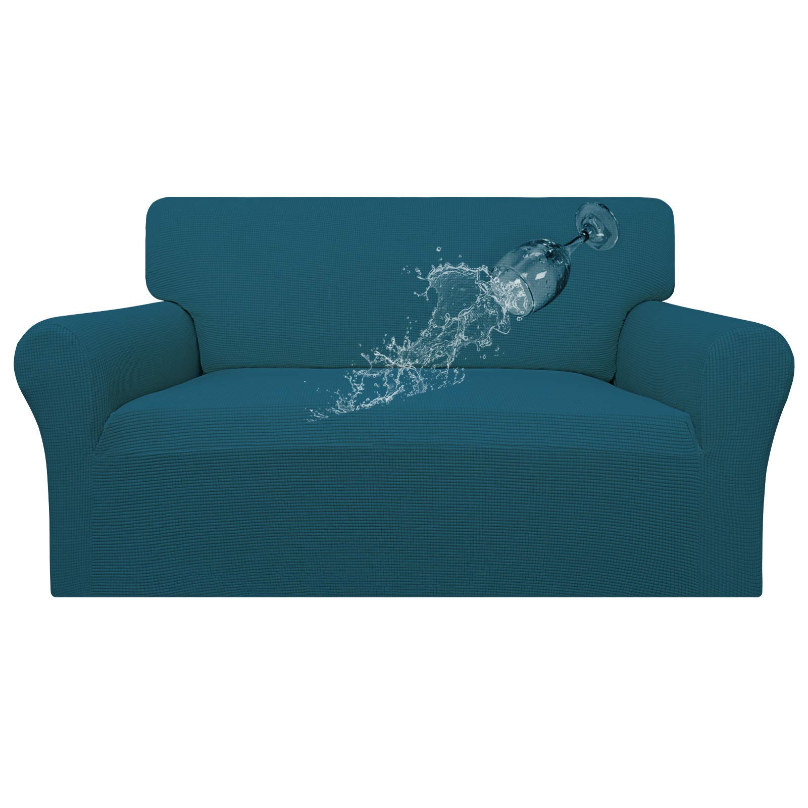 Easy-Going 100% Waterproof Loveseat Couch Cover Stretch Jacquard Sofa Cover