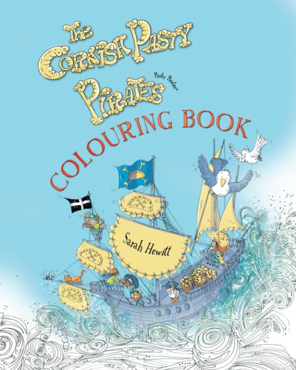 The Cornish Pasty Pirates Colouring Book