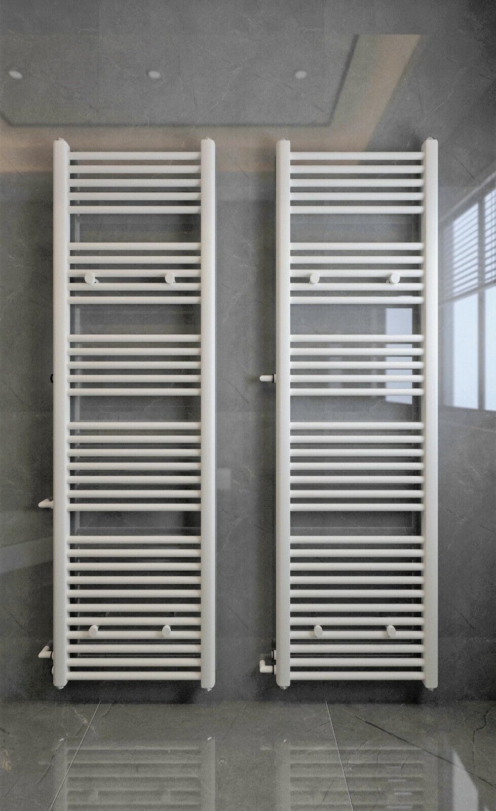 MC Heat Premium wymienny grzejnik renowacyjny, grzejnik łazienkowy, przyłącze boczne (500 mm x 1600 mm - przyłącze 900/940 mm)