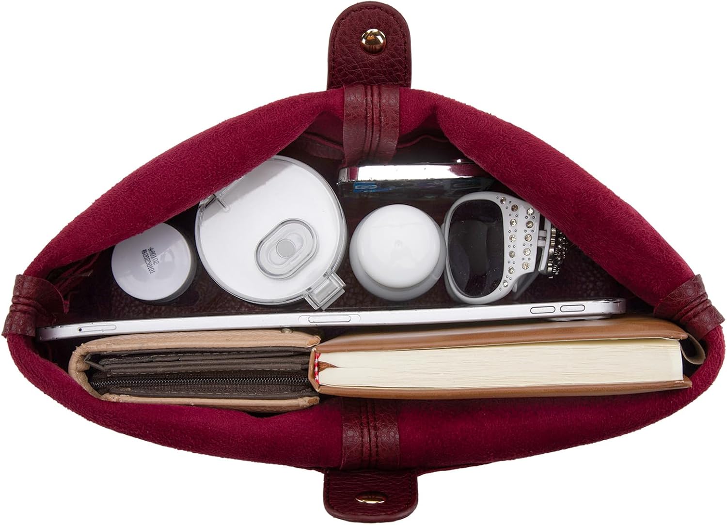 Montana West Hobo Bags Purse for Women Ultra Soft Foldable Shoulder Slouchy Handbags with Cosmetic bag | Purse, Ultra Soft, Foldable, with Cosmetic bag, Purse, Ultra Soft - Image 5