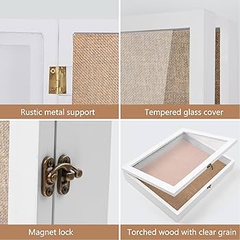 Cornice 3D Da Riempire In Legno 28x35 Cm - Con Luci LED, Vetro E Porta Magnetica Per Foto E Ricordi - Foto 9