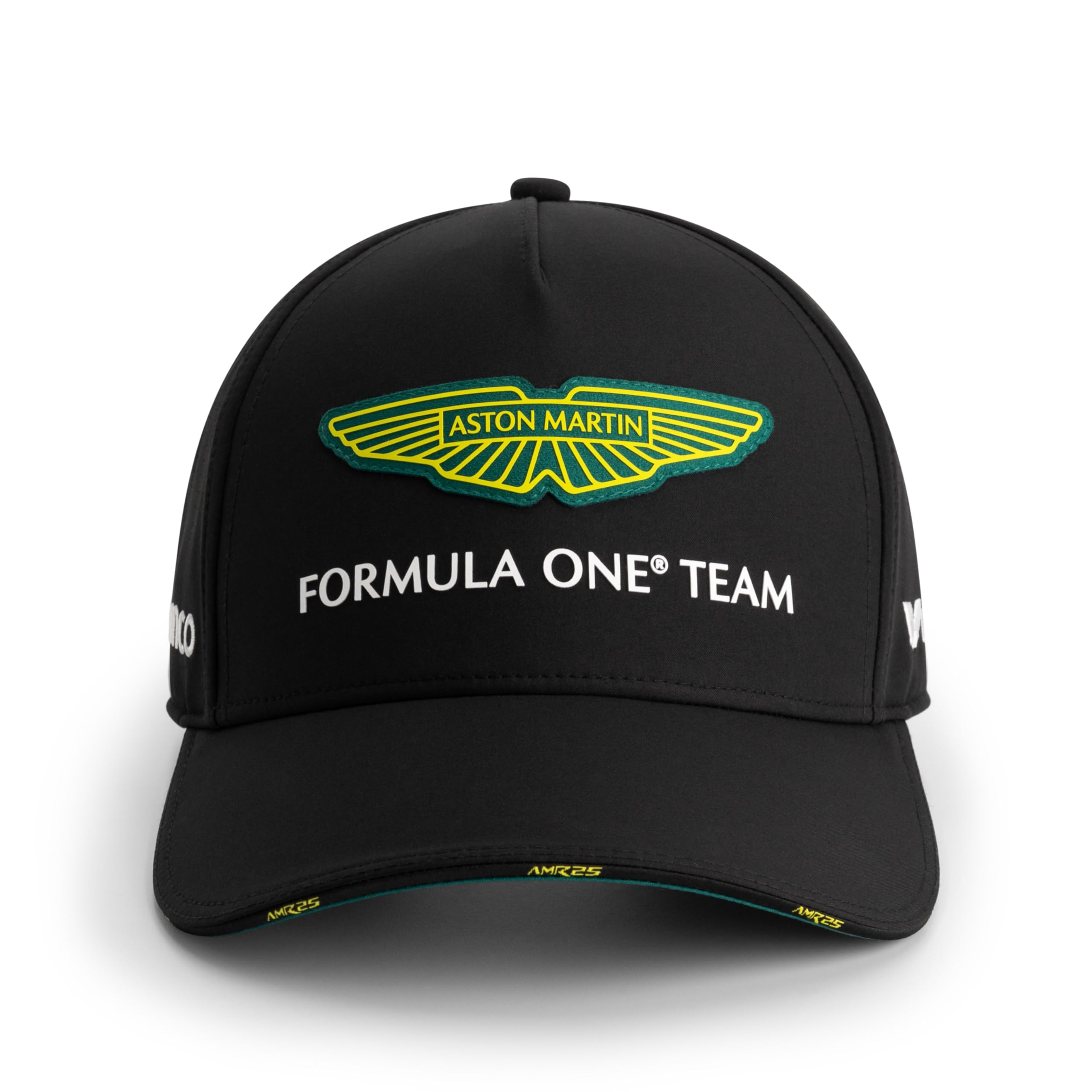 Aston Martin Unisex Black F1 2025 Team Cap - One Size Fits Most