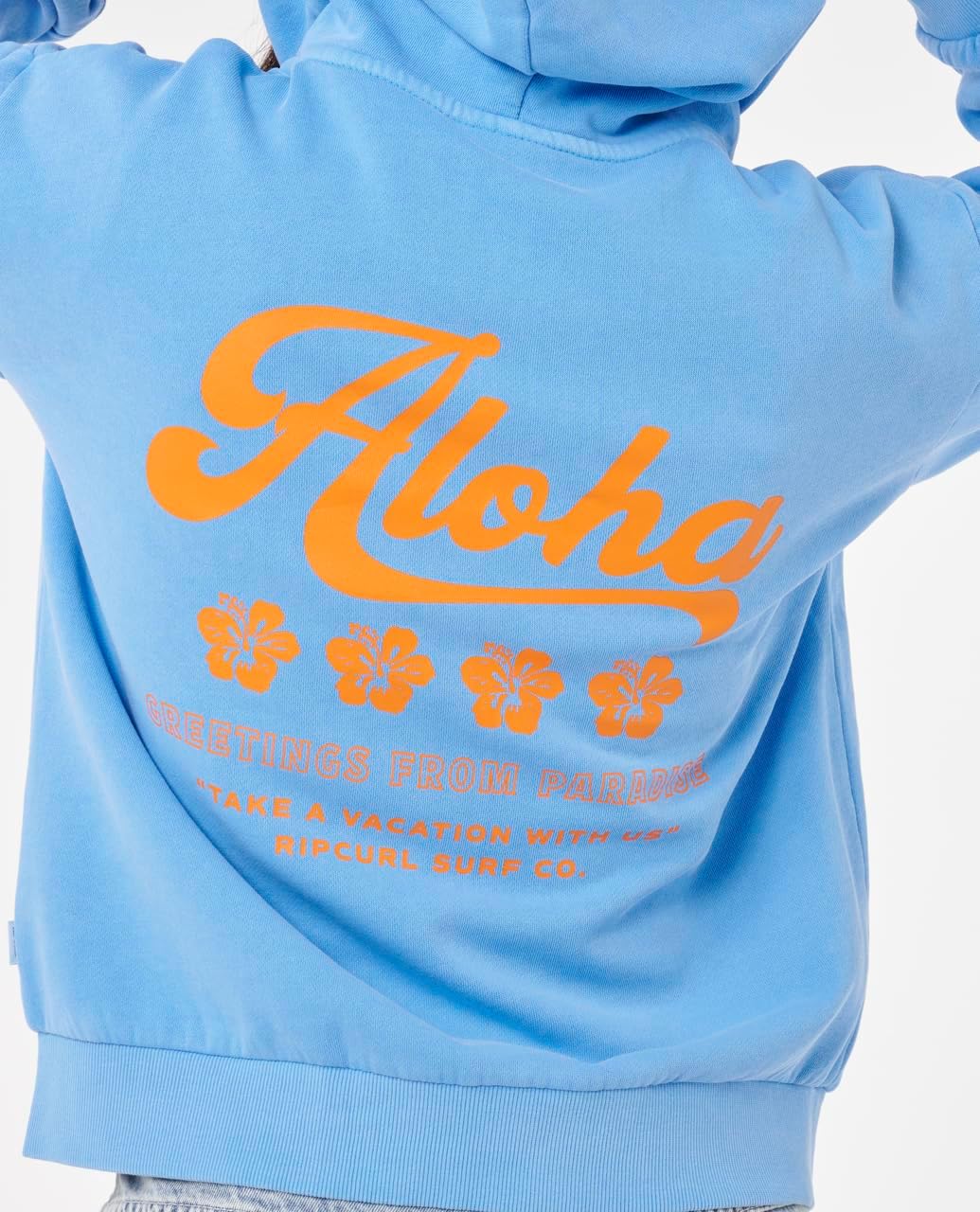Rip Curl womens Aloha Relaxed Zip-up Hooded Sweatshirt - Image 3