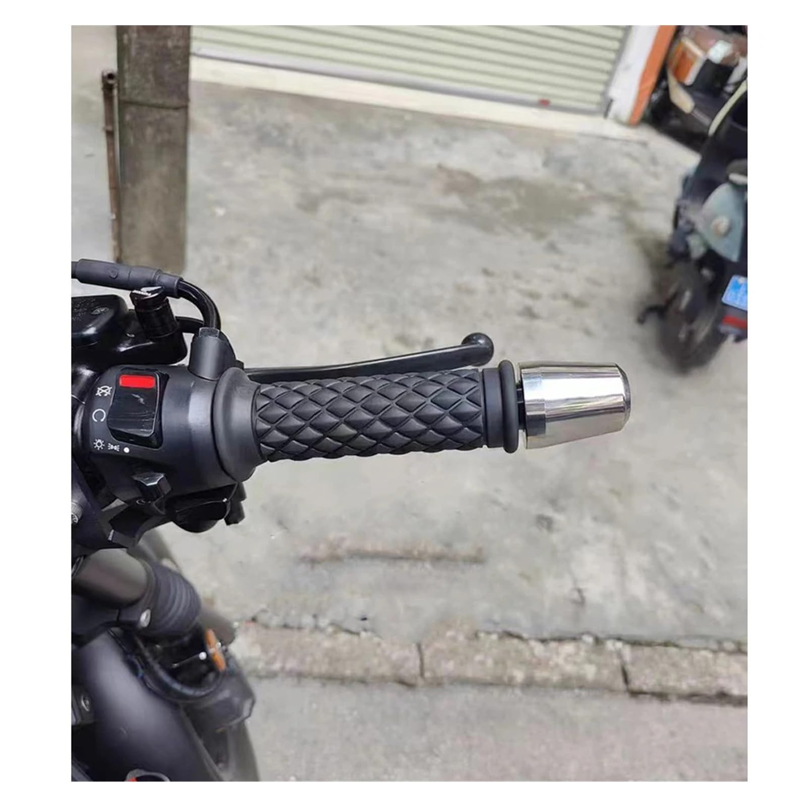 Tappi Terminali Impugnature 18 Mm-22 Mm Per Kawa&saki Per Ya&maha Per Suzuki Per Ho&nda Per Du&cati Pesi Per Cursori Del Manubrio Per Motociclette Terminali Manubrio