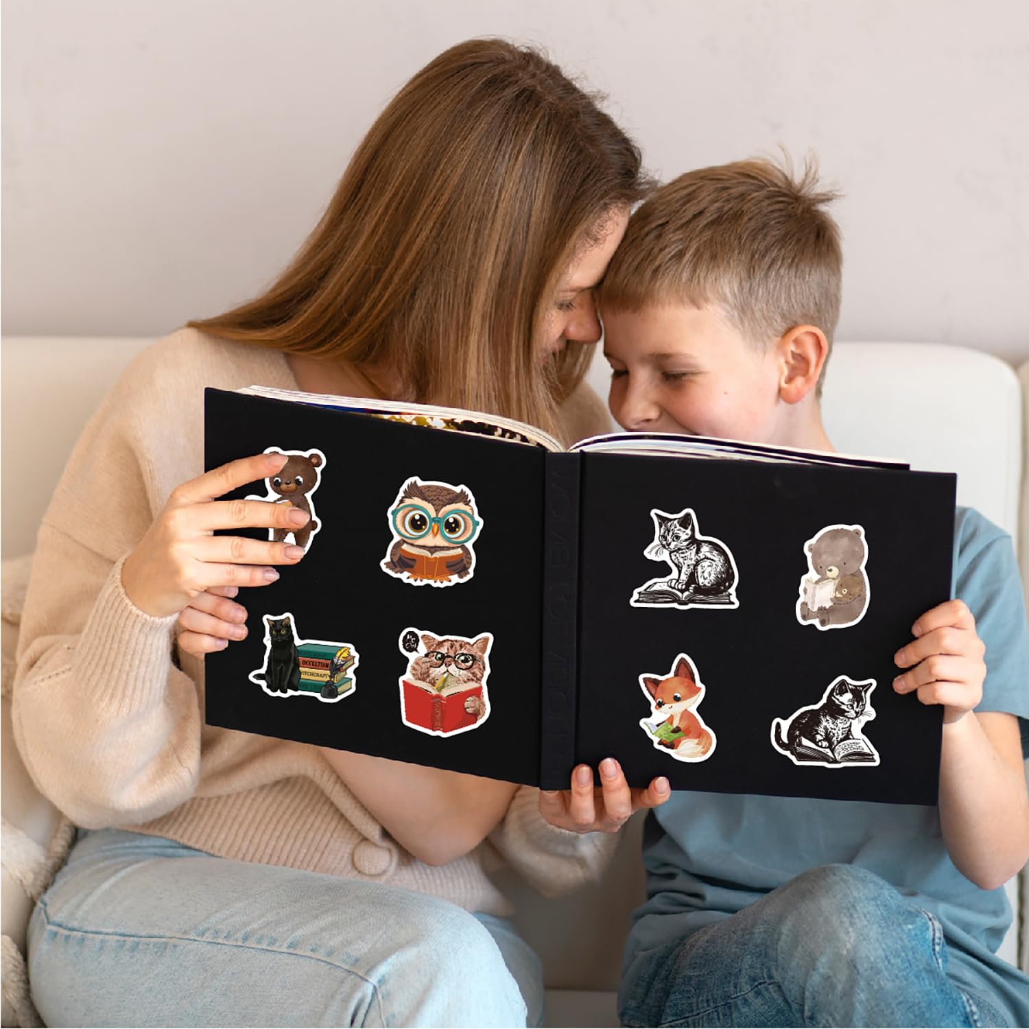 100 Adesivi Vintage Impermeabili - Per Bottiglie, Laptop, Diari, Design Unici E Estetici - Foto 8