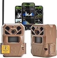 Vista 1 de Moultrie Edge 2 Cellular Trail Camera - Auto Connect Nationwide 4G LTE - On Demand 36MP Photo - 1080P Video with HD Audio - 100 Ft Detection Range
