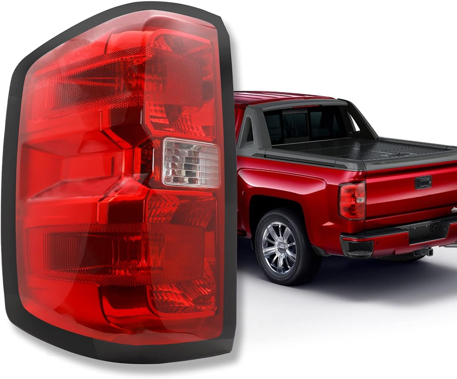 OE Style Tail Light Assembly Compatible with 2016 2017 2018