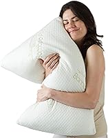 Vista 6 de Miracle Bamboo almohada viscoelástica de espuma trozada auténtica - Tamaño queen.