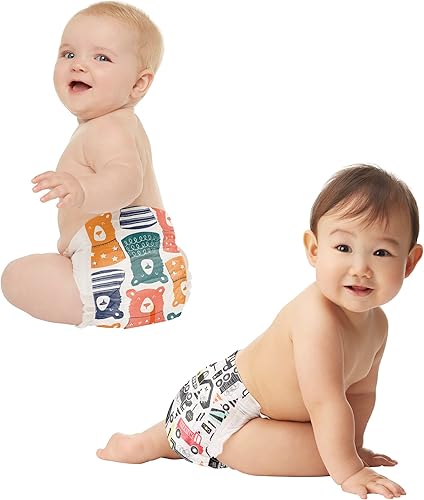 Miniatura 29 de The Honest Company Clean Conscious Diapers Plant-Based, Sustainable Fall '23 Limited Edition Prints Club Box, Size 1 (8-14 lbs), 80 Count