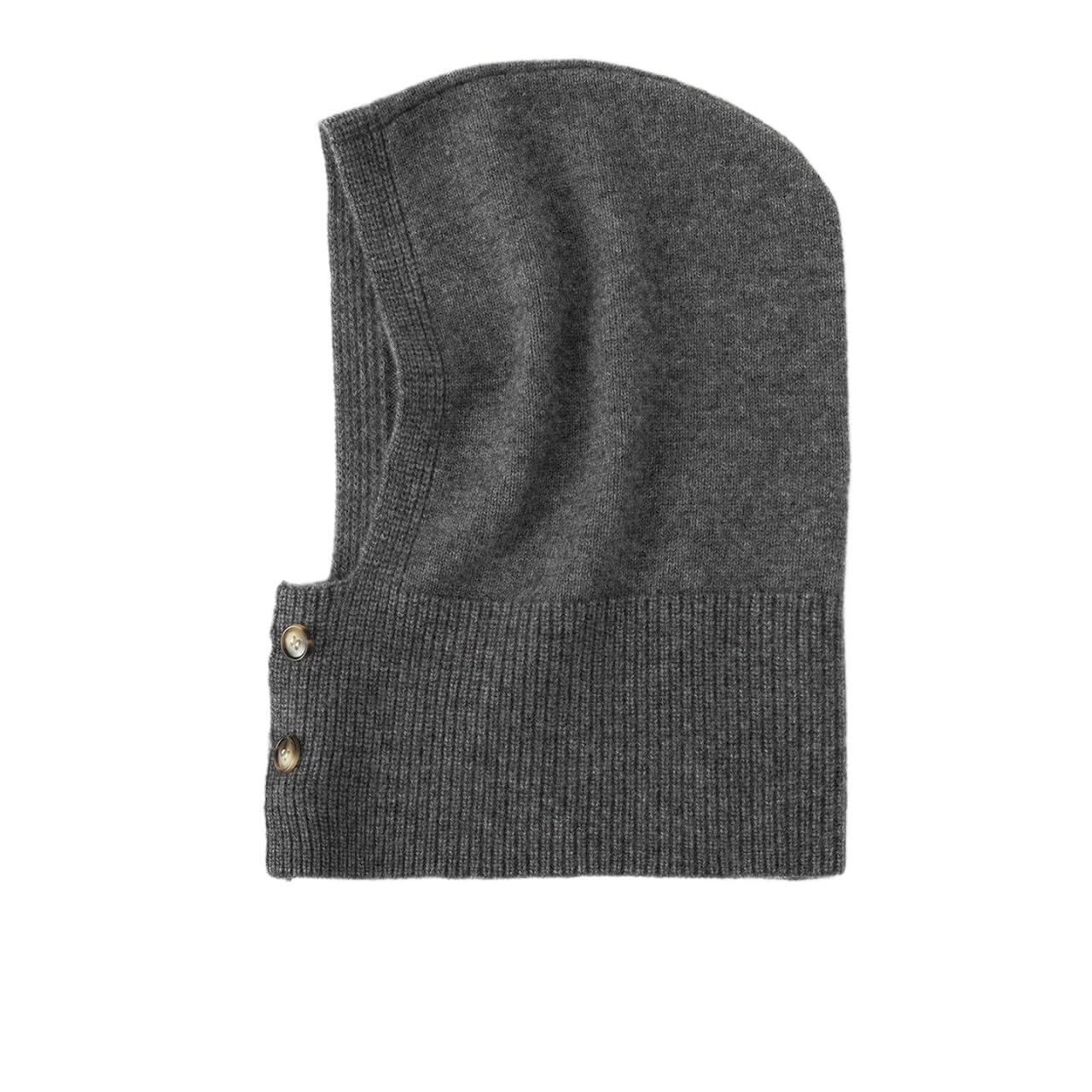 Gorro de una pieza 100% cachemira pura, protección for el cuello y bufanda integrada. cálido Bufanda