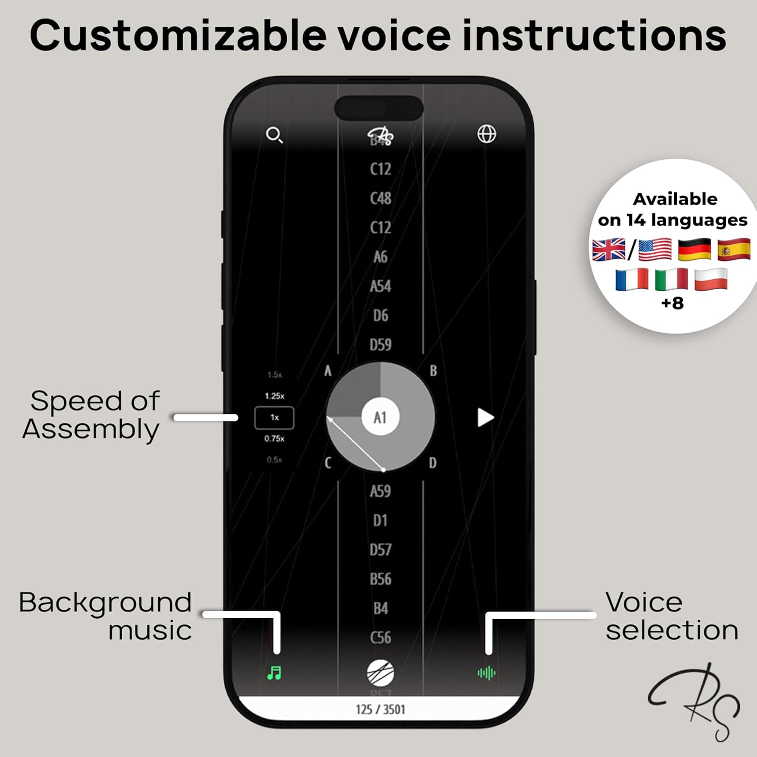 RINGSTRING Mini Art Kit for String Art Creation from Any Photo - Custom Craft Kit for Adults - 3D DIY String Art Kit - Original Gift and Handmade Home Decor