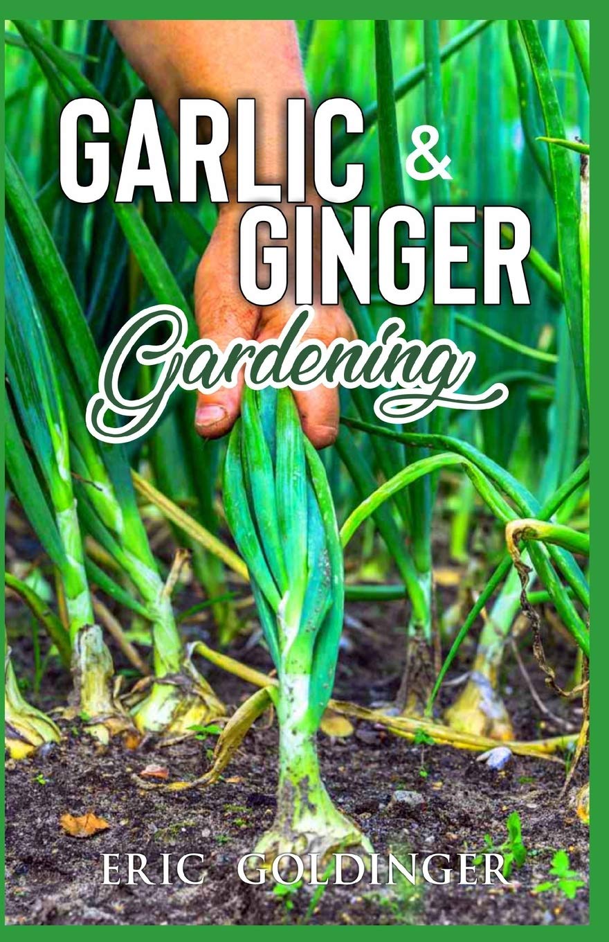 GARLIC & GINGER GARDENING: Simplified Guide To Growing & Harvesting Ginger and Garlic / Medicinal Usage & Cooking Recipes