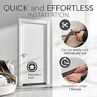 Vista 5 de Vellure® Burlete para Puerta - Burlete Premium para la Parte Inferior de la Puerta/Burlete Sellador de Puerta