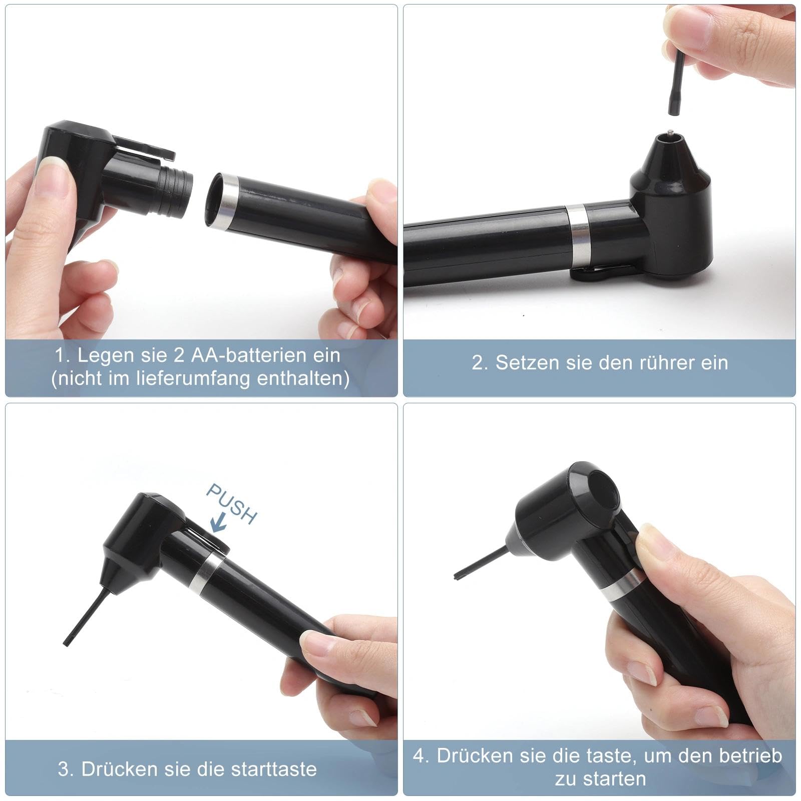 TNSLAND Mezclador de Tinta - Kit de Licuadora de Tinta para Tatuajes Máquina de Mezcla Mezclador de Pigmentos con 105 Varillas Mezcladoras