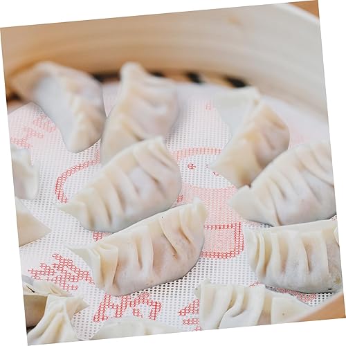 Miniatura 3 de Alfombrilla de vapor de 2 piezas, alfombrilla de malla para freidora de aire, almohadilla de vapor de silicona, alfombrillas de algodón para