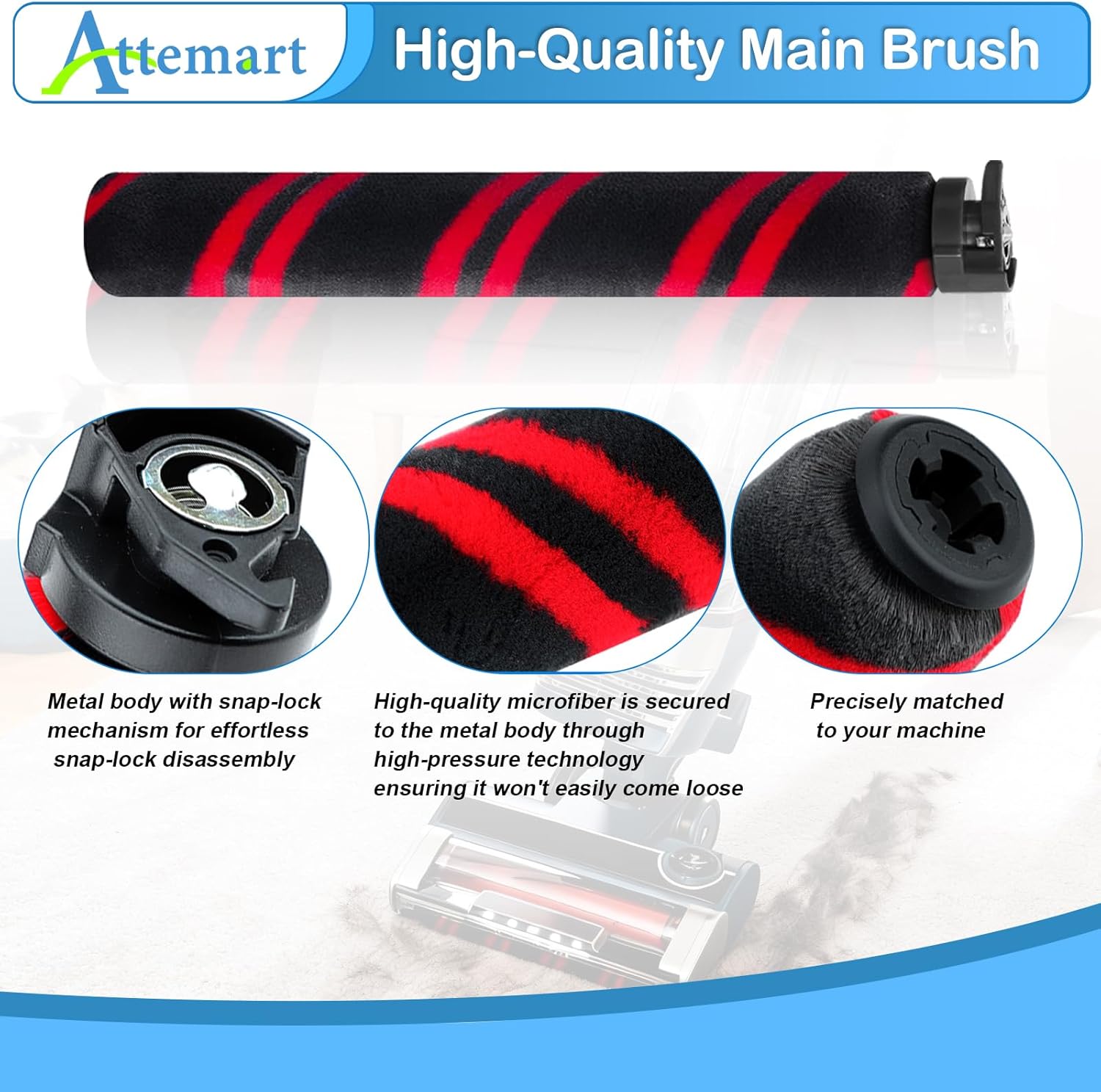 16 Pcs AZ3002 Replacement Part Filter Compatible with Shark Upright Vacuum AZ3000 AZ3000W Stratos DuoClean, 1 Brush Roll+2 Filter+6 Foam+4 Odor Neutralizer Cartridges+2 Belt+1 White Brush