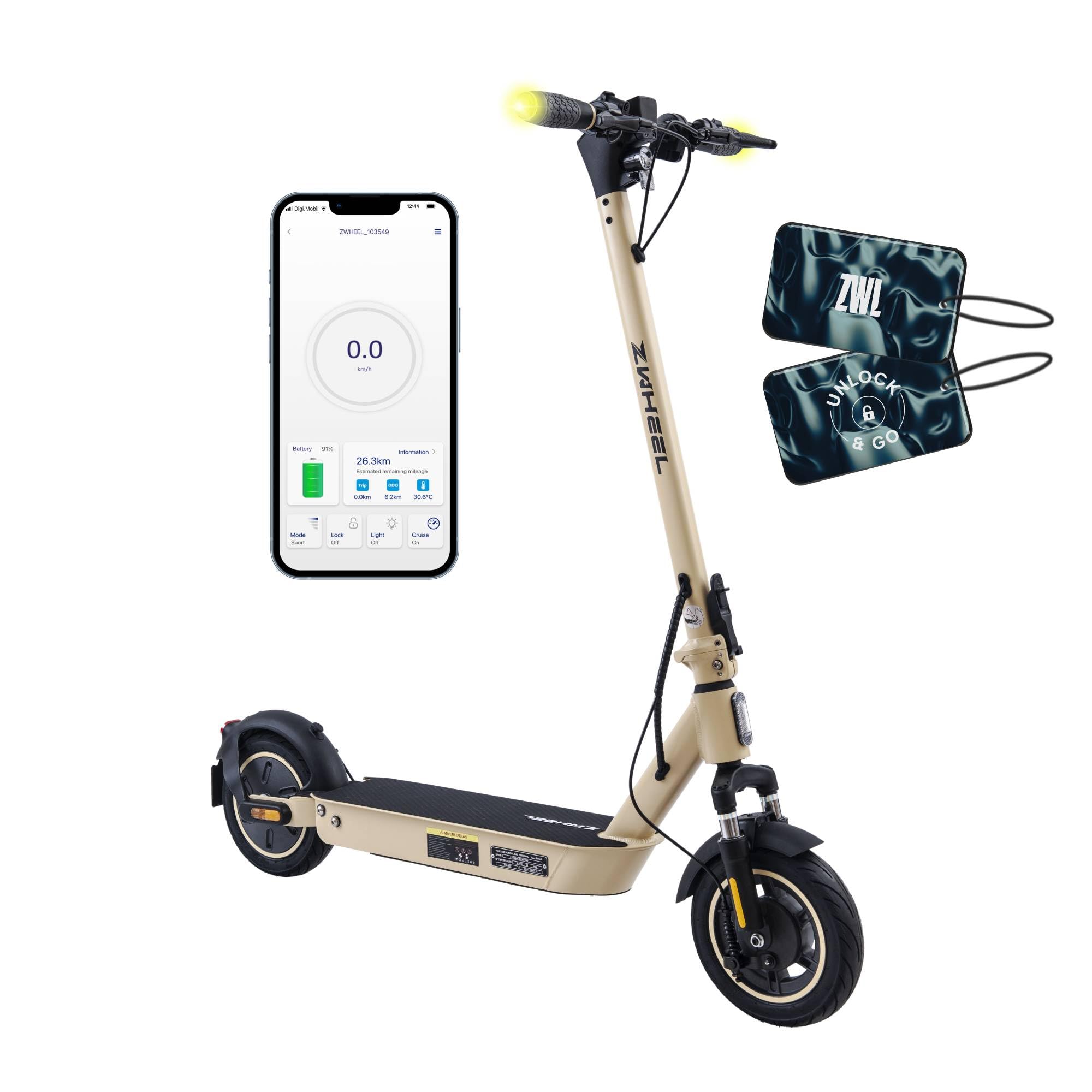 ZWHEEL ZFOX Max Autumn Sunrise | Trottinette Électrique Adulte