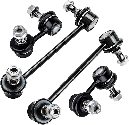 Miniatura 79 de Detroit Axle - 4 barras estabilizadoras para Acura EL Honda Civic 01-05, 4 barras estabilizadoras delanteras y traseras de repuesto 2001 2002 2003