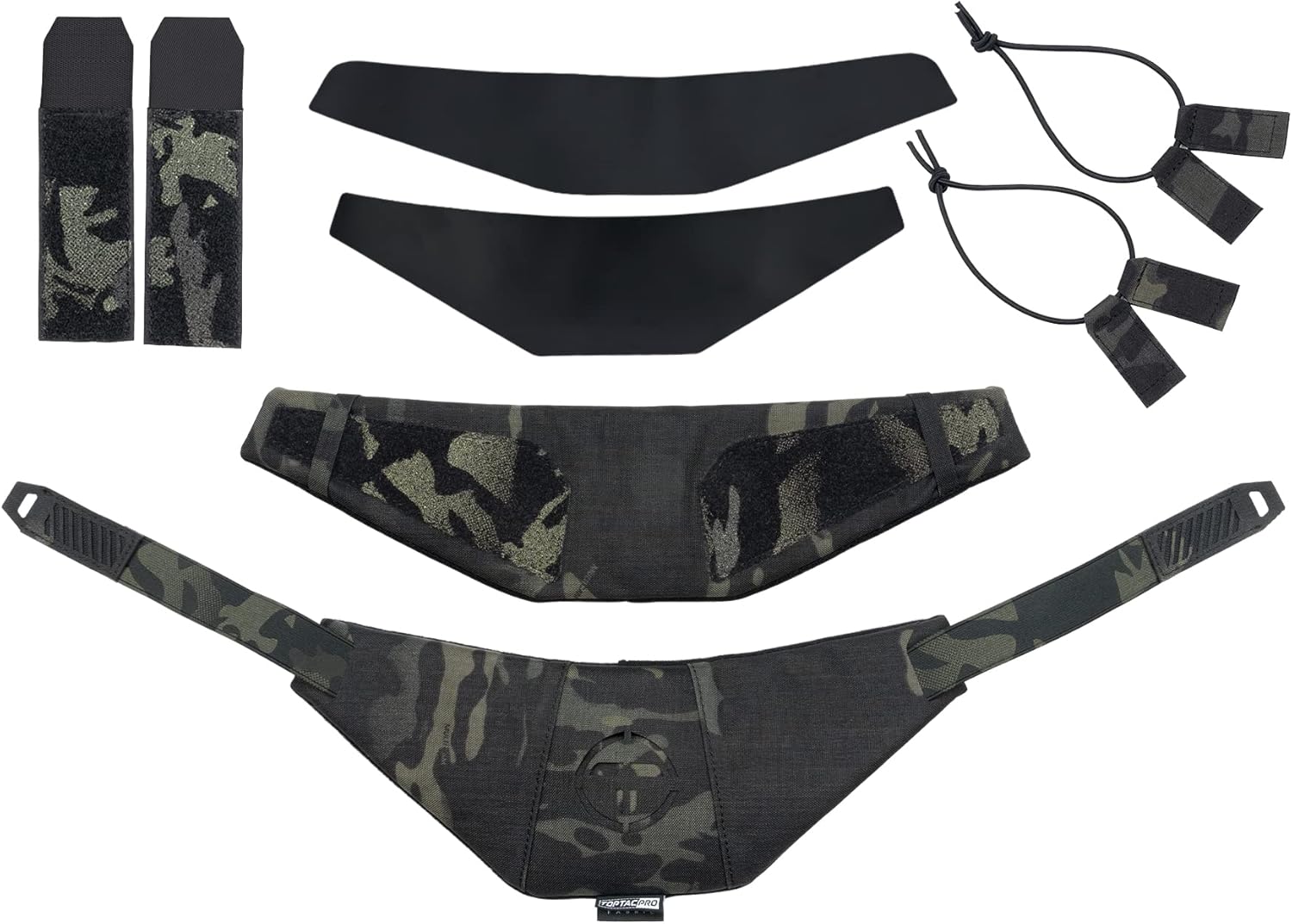 Tactical Neck Protector for Tactical Vest Thickened Neck Guards camo Hunting Shotting Universal Neck Collar for JPC CPC AVS Vest 500D Nylon