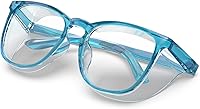 Vista 10 de Lentes de seguridad elegantes, lentes protectores transparentes antivaho y antiarañazos para hombres y mujeres