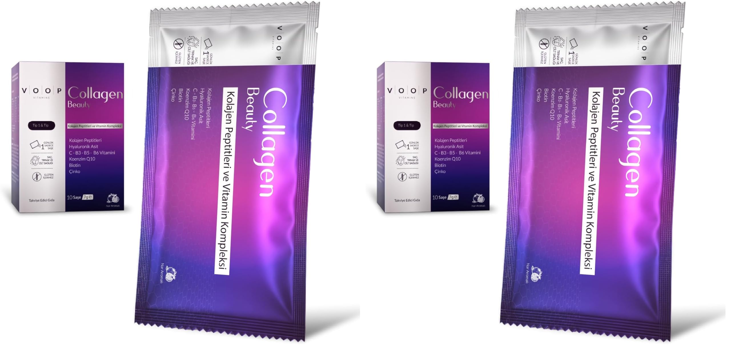 Voop Kolajen Beauty 10 Saşe (2 paketi)