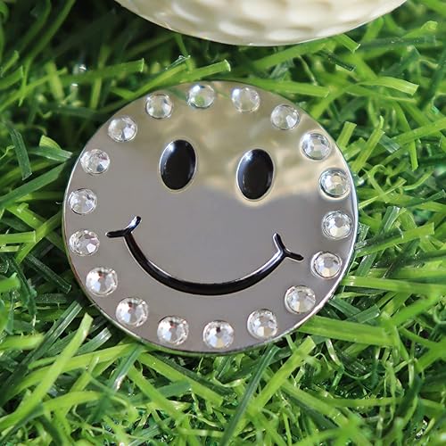 Miniatura 2 de Marcadores de pelotas de golf en relieve de hierro en relieve, paquete de 7