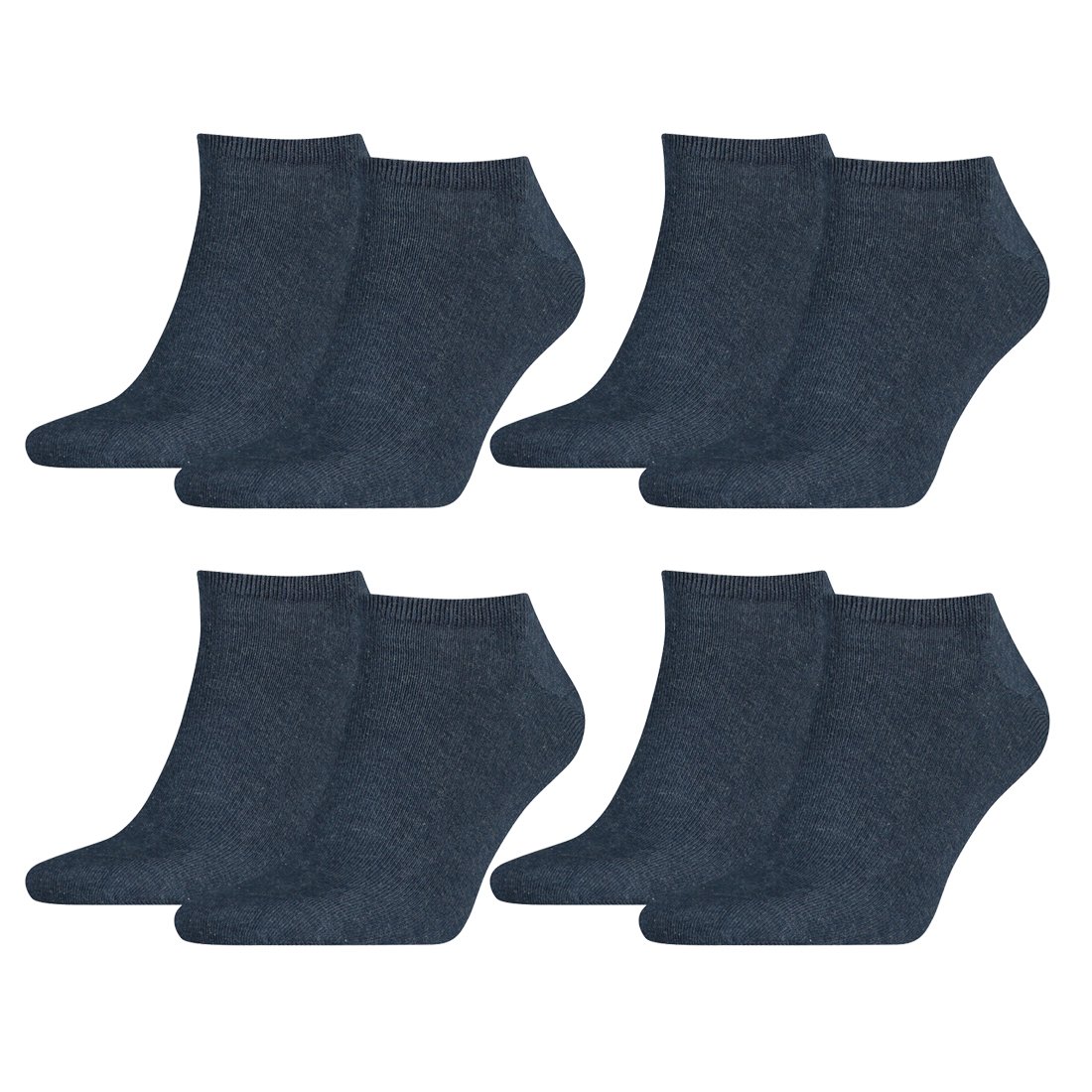Tommy Hilfiger 8 Paar Sneaker Socken Gr. 39-49 Herren Business Socken, Farbe:356 - jeans, Socken & Strümpfe:43-46