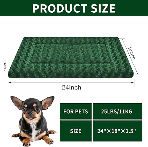 Miniatura 3 de Tapete de cama para perros  Cómoda almohadilla para perrera, jaula multiusos y alfombrillas de cama para perros y gatos