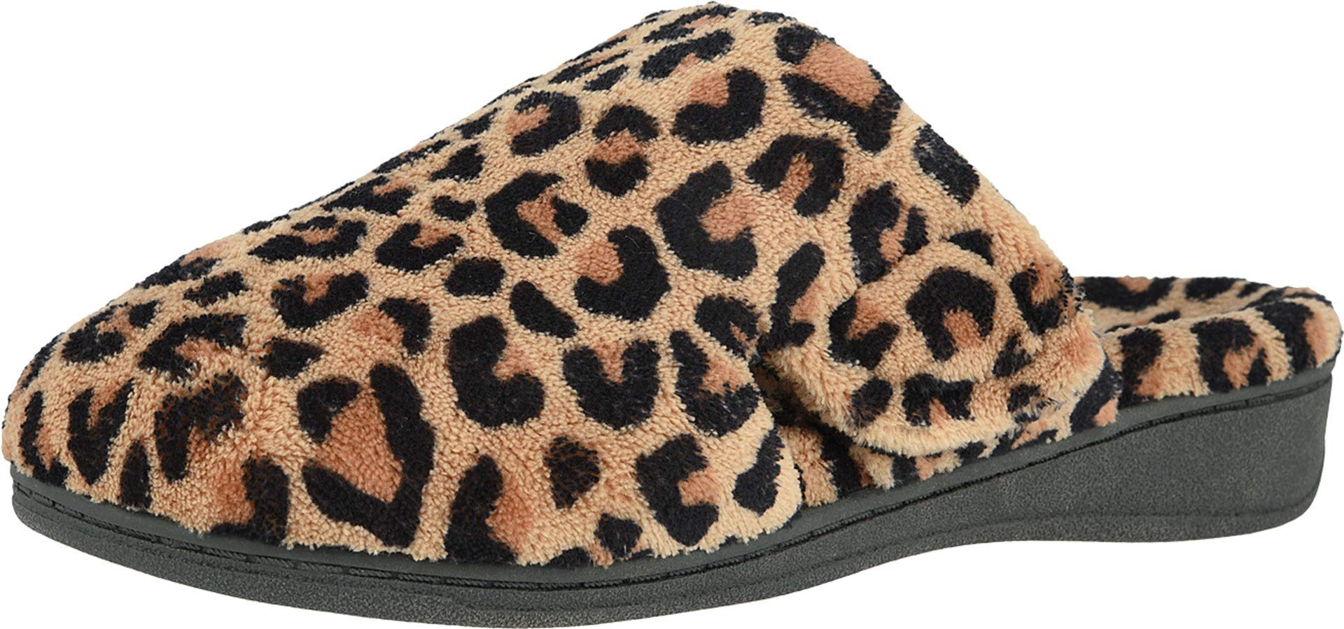VionicGemma - Orthaheel Orthotic Slipper Natural Leopard - 11 Medium