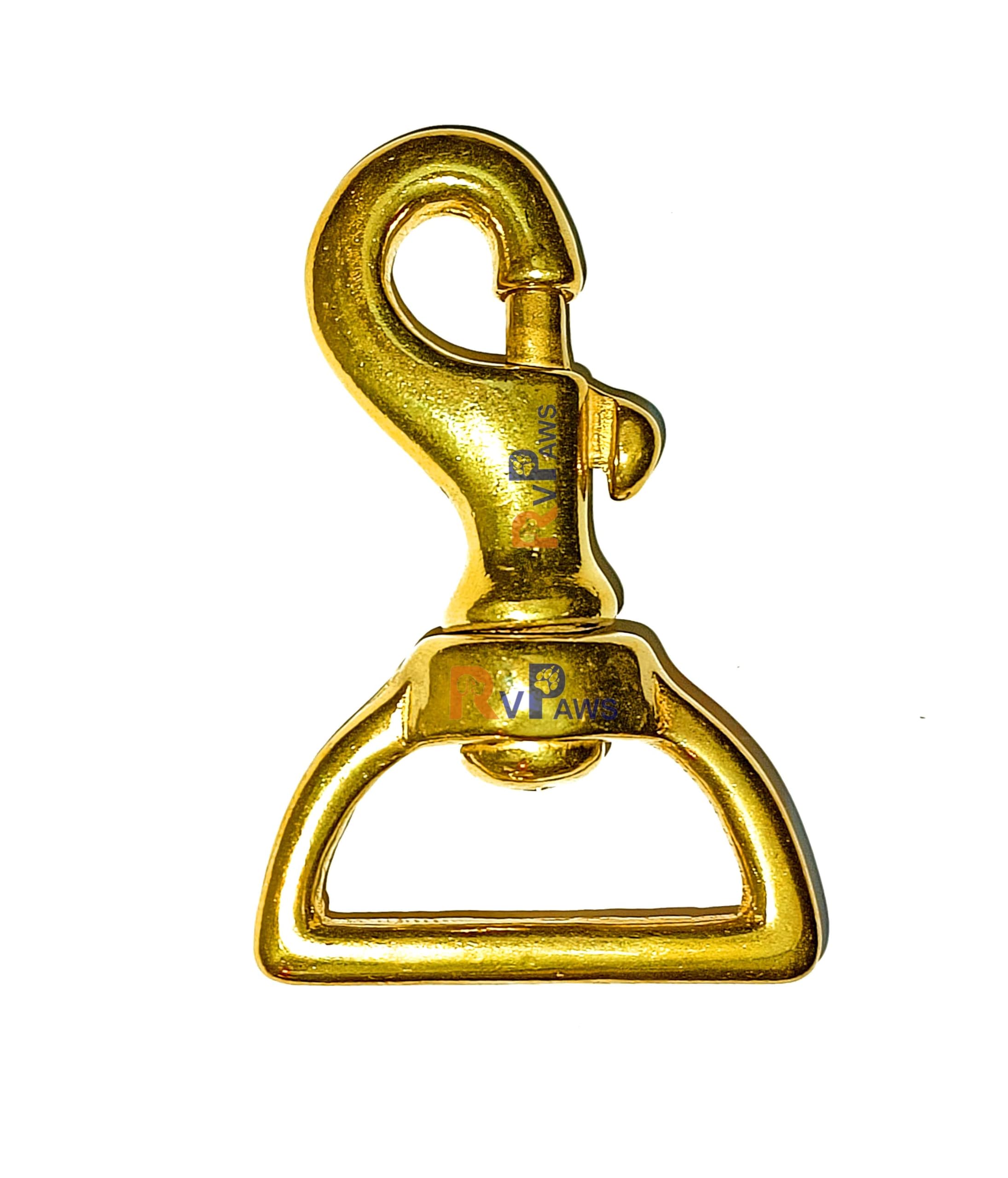 Pups&Pets Brass Trigger Hook Heavy Duty Pure Brass Swivel Snaps Hook for Leash, Brass Hook to Attach with Flat Leash, Dog Chain, Leather Craft - 1.5 Inch (B0CZHQQCBL) Amazon Price History, Amazon Price Tracker