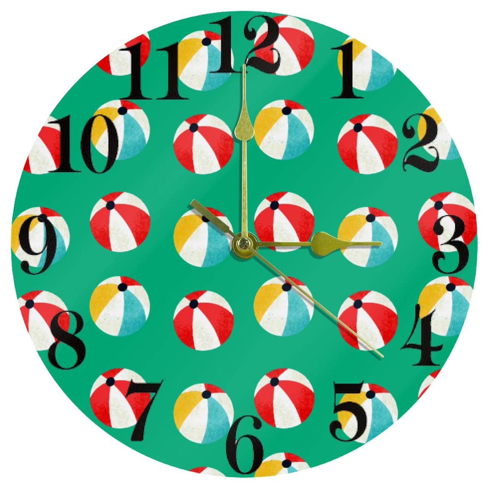 Horloge murale sans tic-tac pour éliminer les bruits nocturnes dans une chambre d'enfant