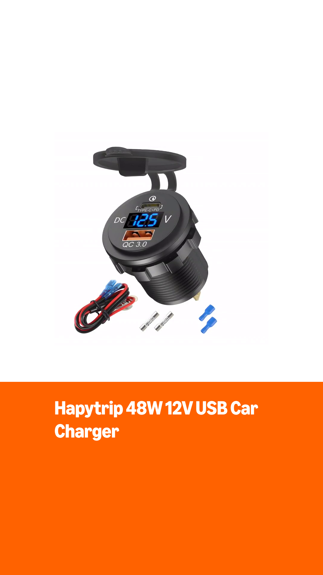 usb c cigarette lighter replacement Male to 12V Socket Adapter Power Cable for Dash Cam GPS Simply plug in the USB cable 9in1 Car Cigarette Lighter Socket