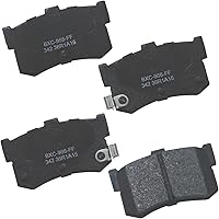 Vista 144 de Pastillas de freno traseras cerámicas Bendix Premium SBC1337 para Cadillac CTS 2014-2008, SRX 2016-2010, Chevrolet Camaro 2015-2010, Saab 9-4X 2011