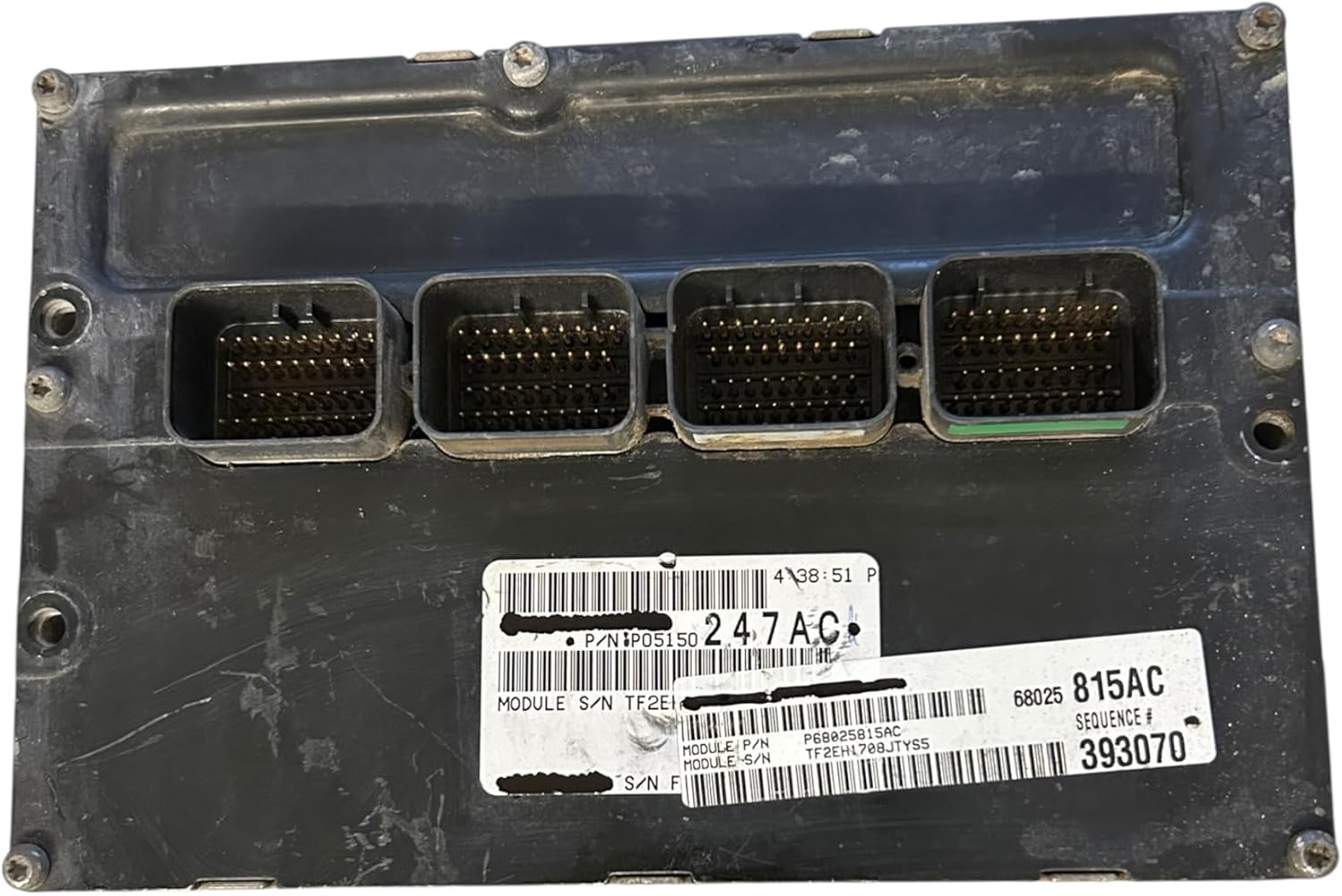 2008-2009 Compatible with Dodge Grand Caravan Engine Computer ECM ECU Control Module P05150247AC Used Needs to Be Programmed