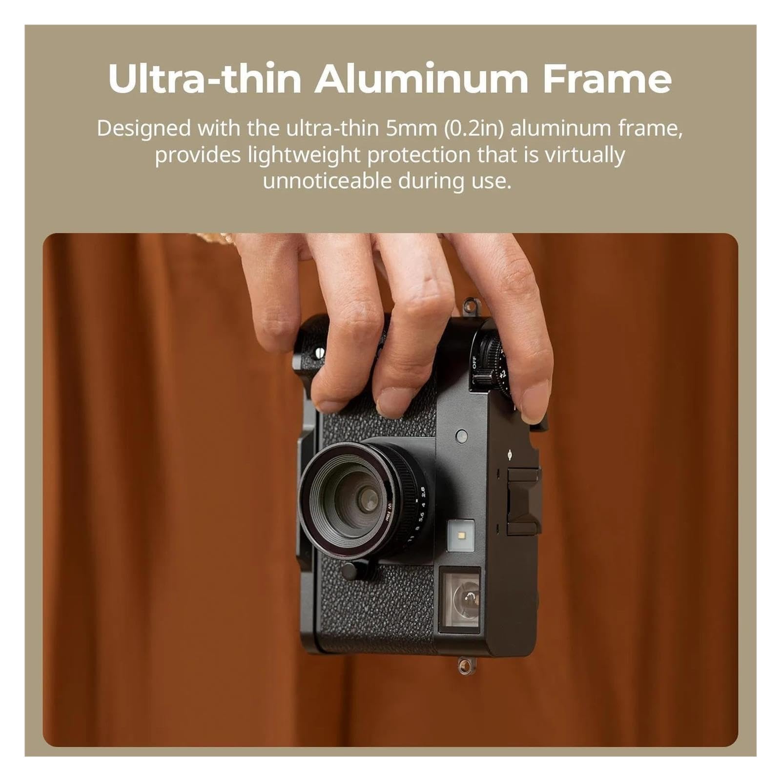 Compatibile con FUJIFILM, filtro for lenti UV magnetiche
