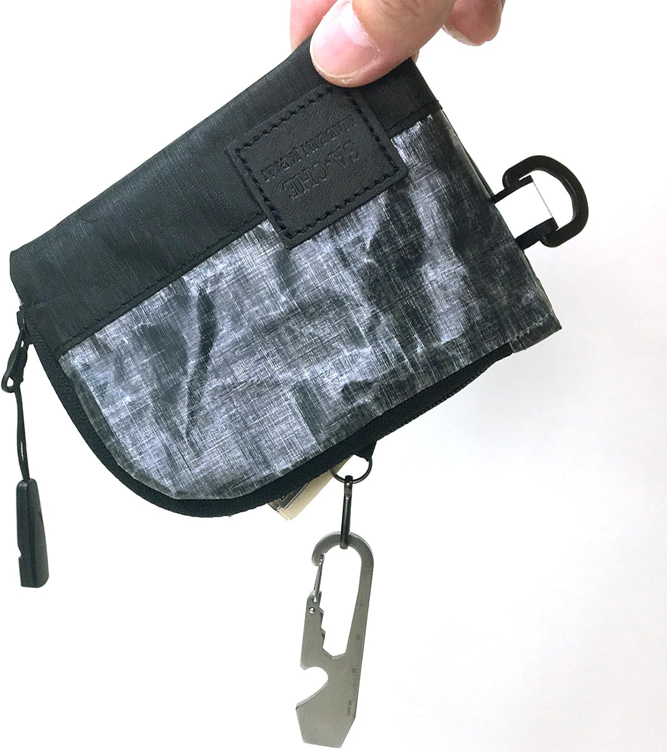 [SA-CHE] サシュ DCF HYBRID アウトドア UL ミニ ウォレット アドバンス 日本製 二つ折り 紙幣 財布 防水