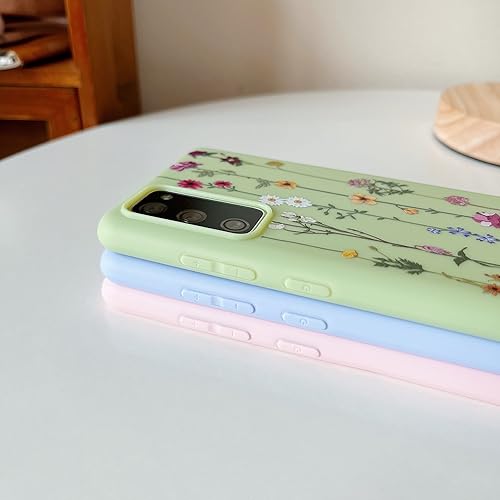 Vista 91 de ZTOFERA Funda protectora delgada para Samsung Galaxy S21 FE 5G, bonito diseño de flores para niñas y mujeres, funda protectora delgada para Galaxy
