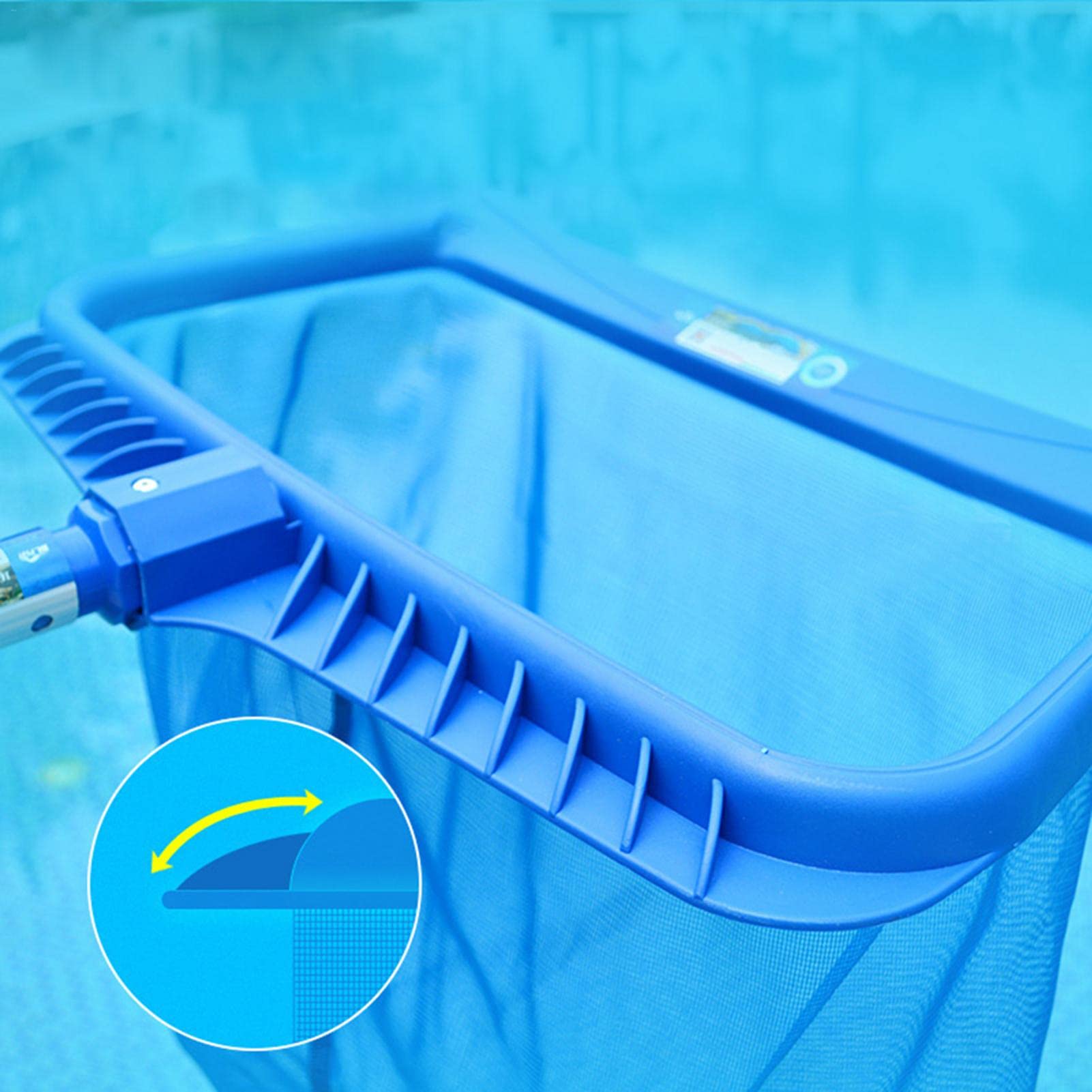 Set di retino per piscina e piscina, retino per foglie | retino telescopico per la pulizia della piscina