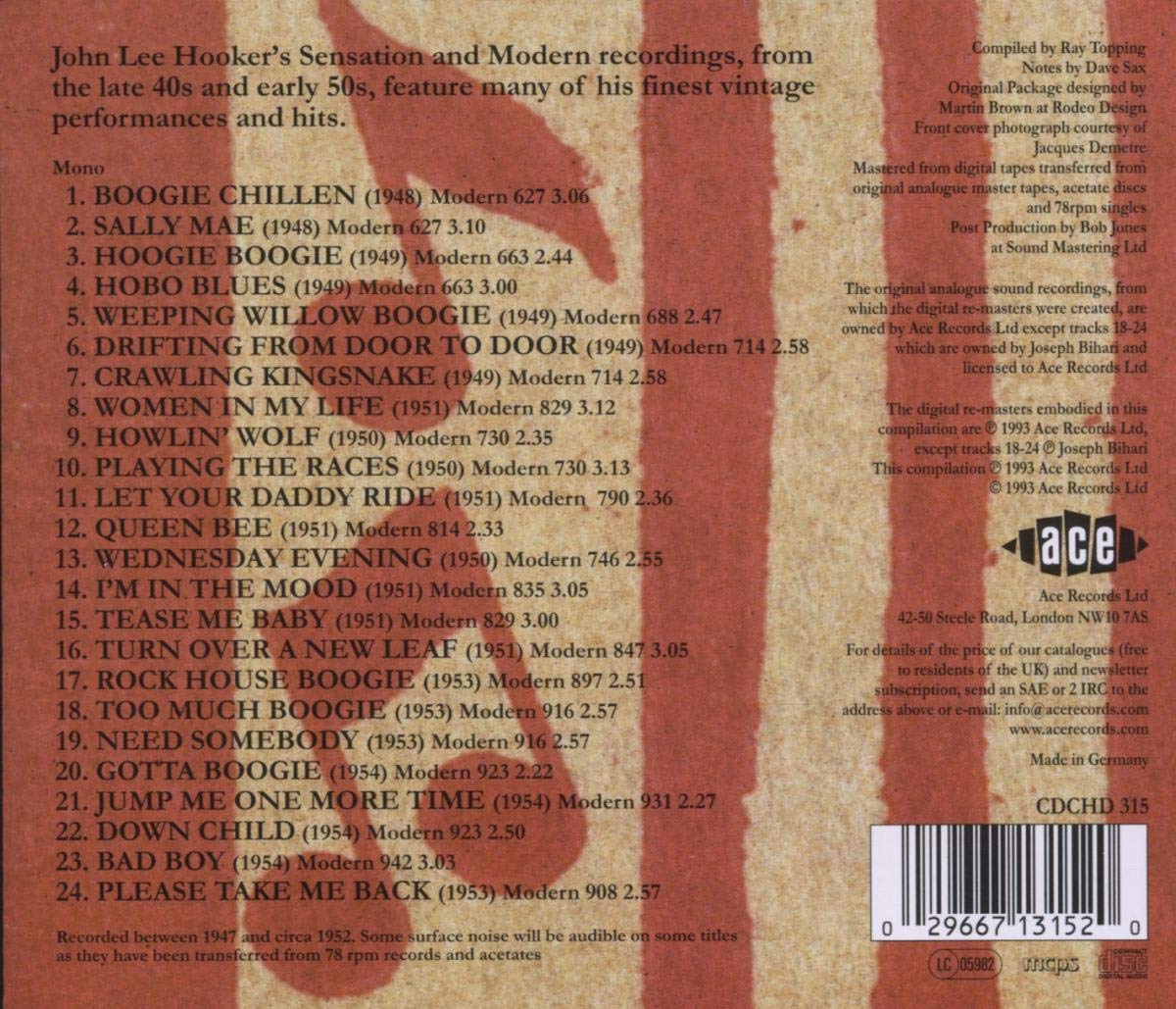The Legendary Modern Recordings (1948-1954)